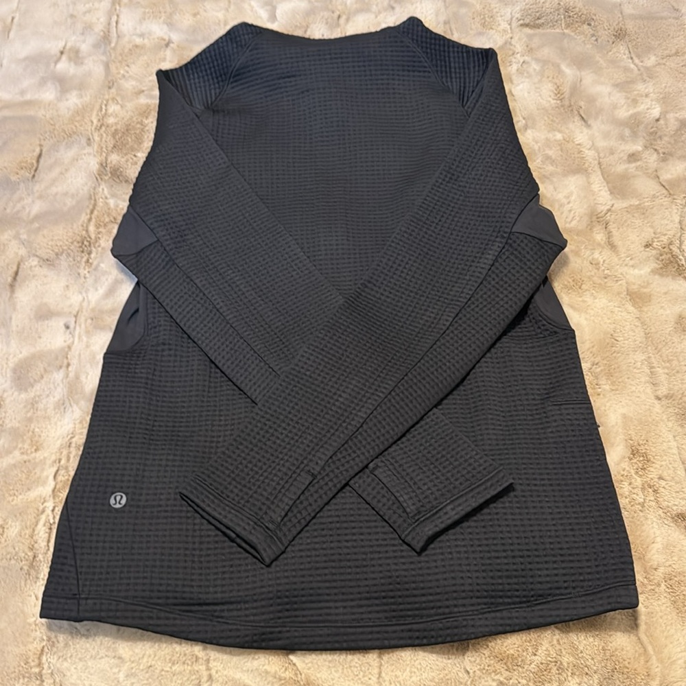 Waffle-Knit Half Zip - Picture 12 of 13